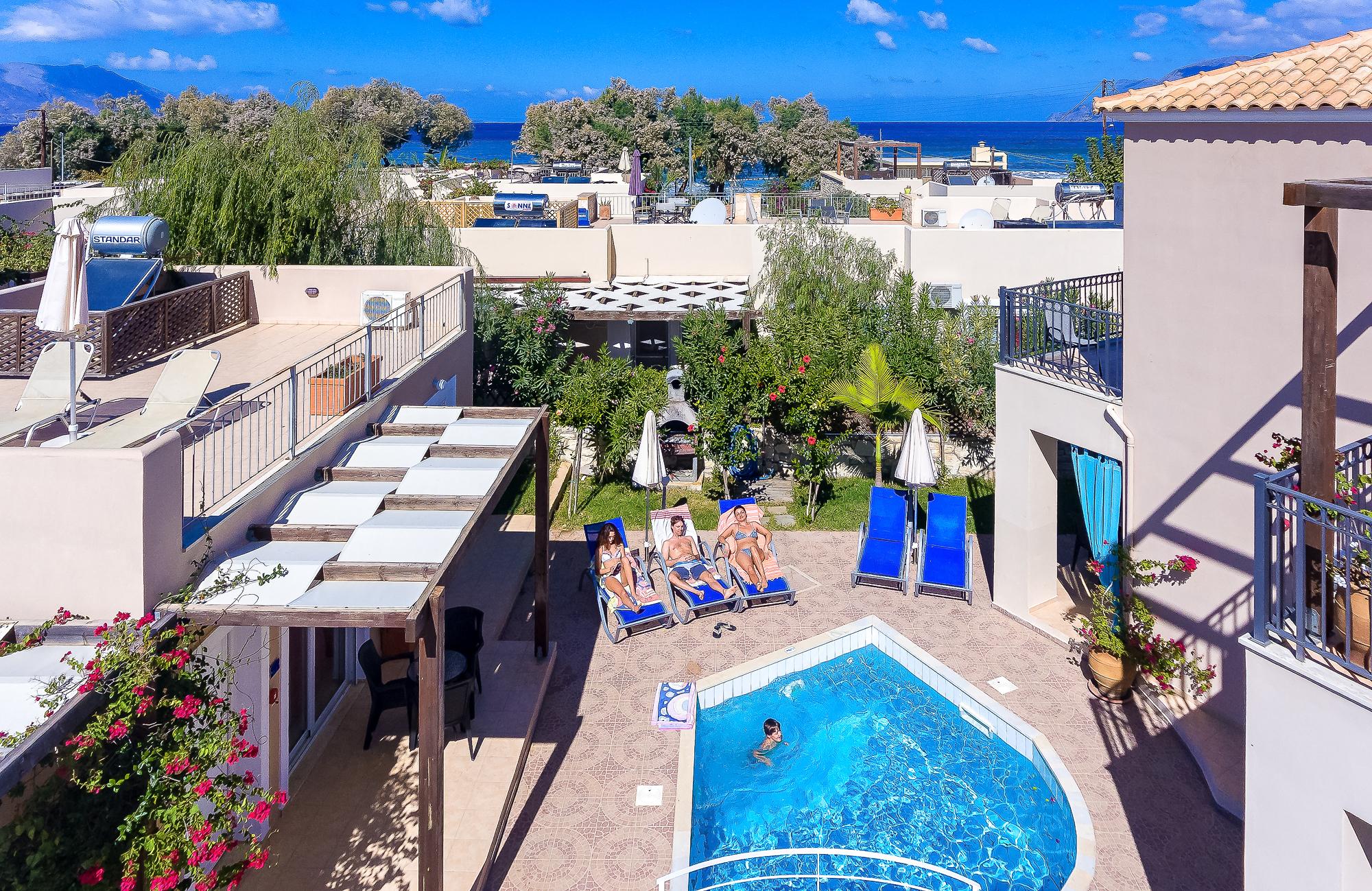 Azure Beach Kissamos Ngoại thất bức ảnh